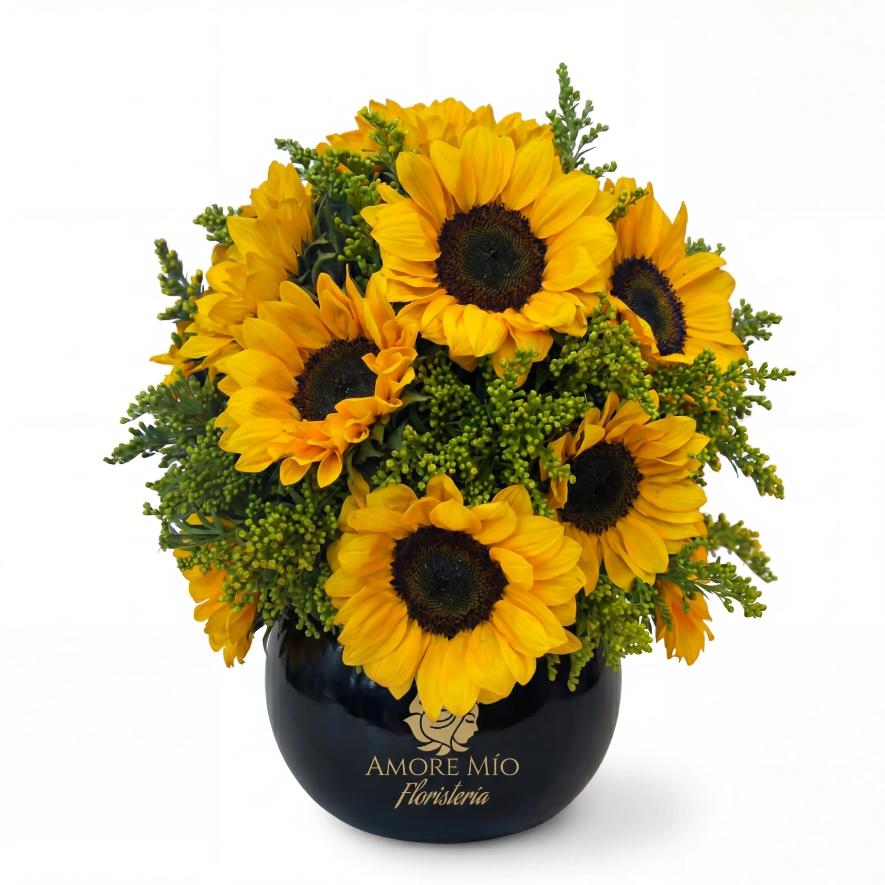 Girasol en cristal