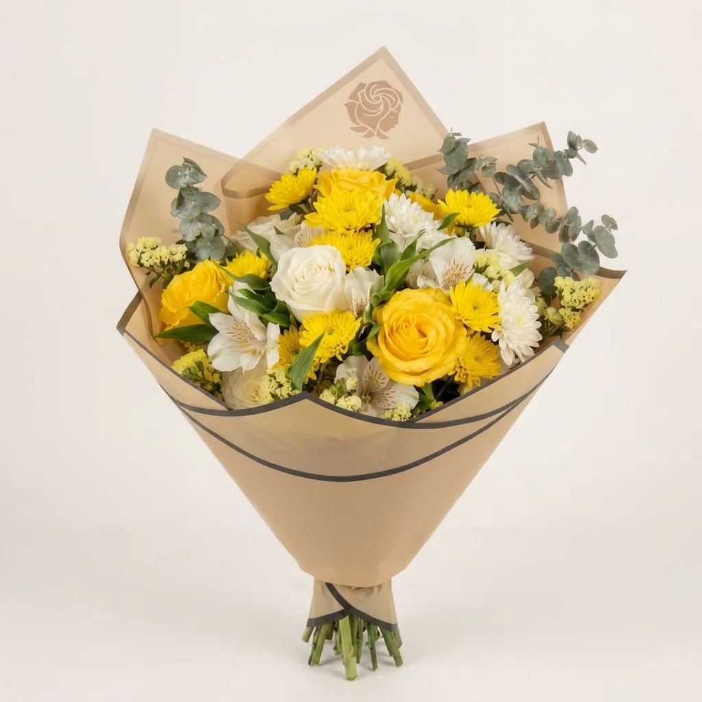 Ramo de Flores - Bouquet Silvestre Sol Radiante